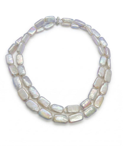 Double Strand Baroque Pearl Necklace