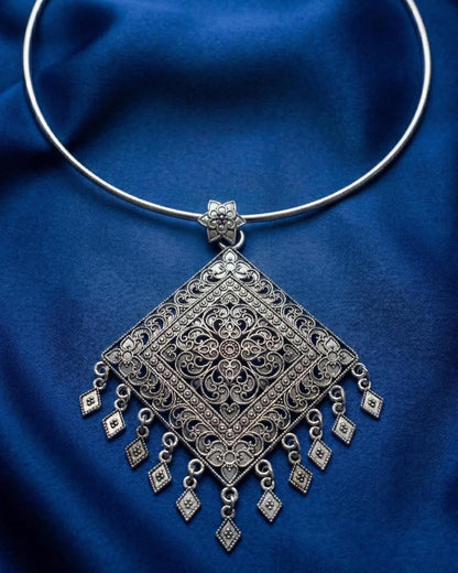 Thai Filigree Statement Choker