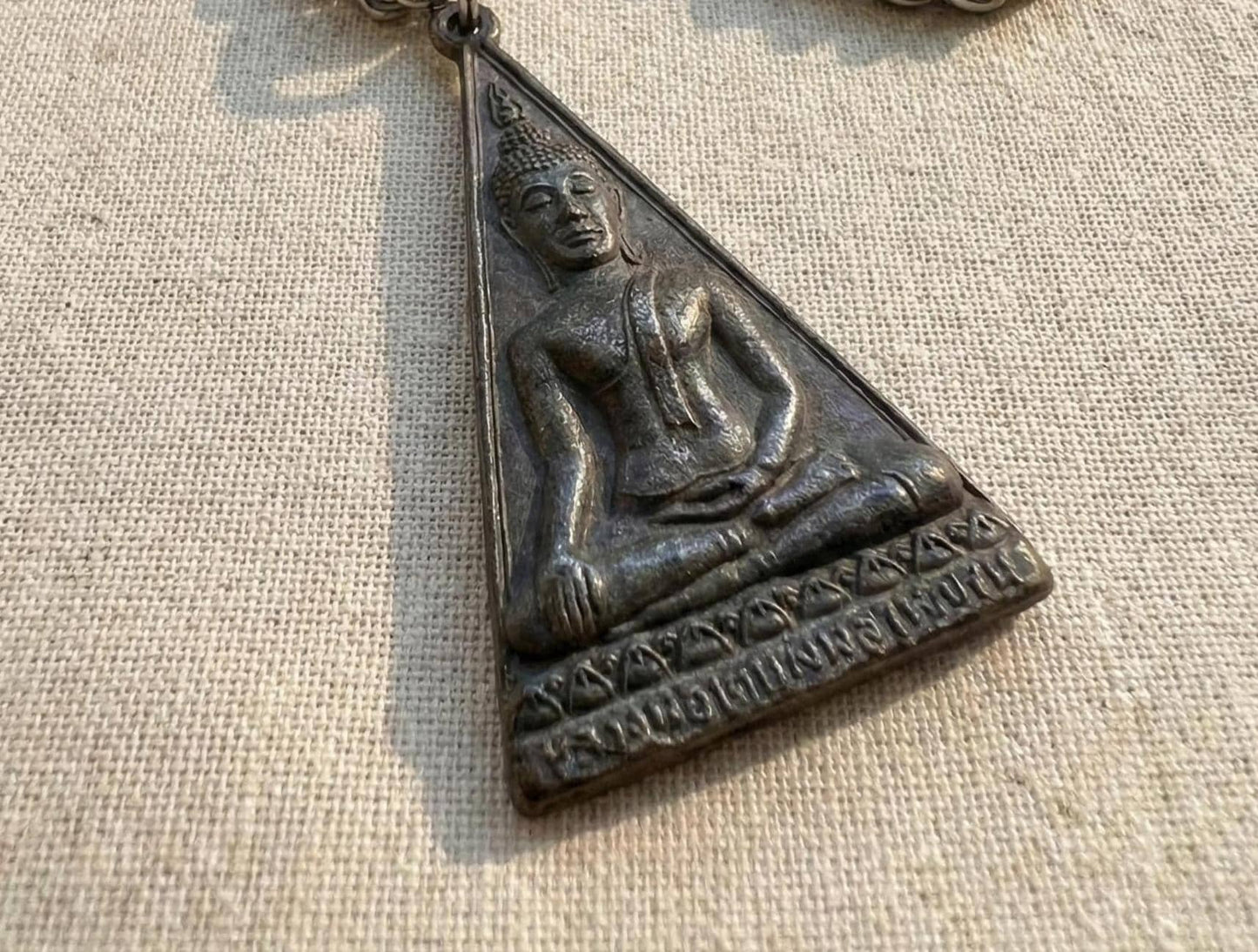 Thai Buddha Amulet Necklace