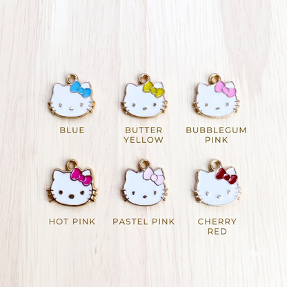 Hello Kitty Gold Huggie Earrings