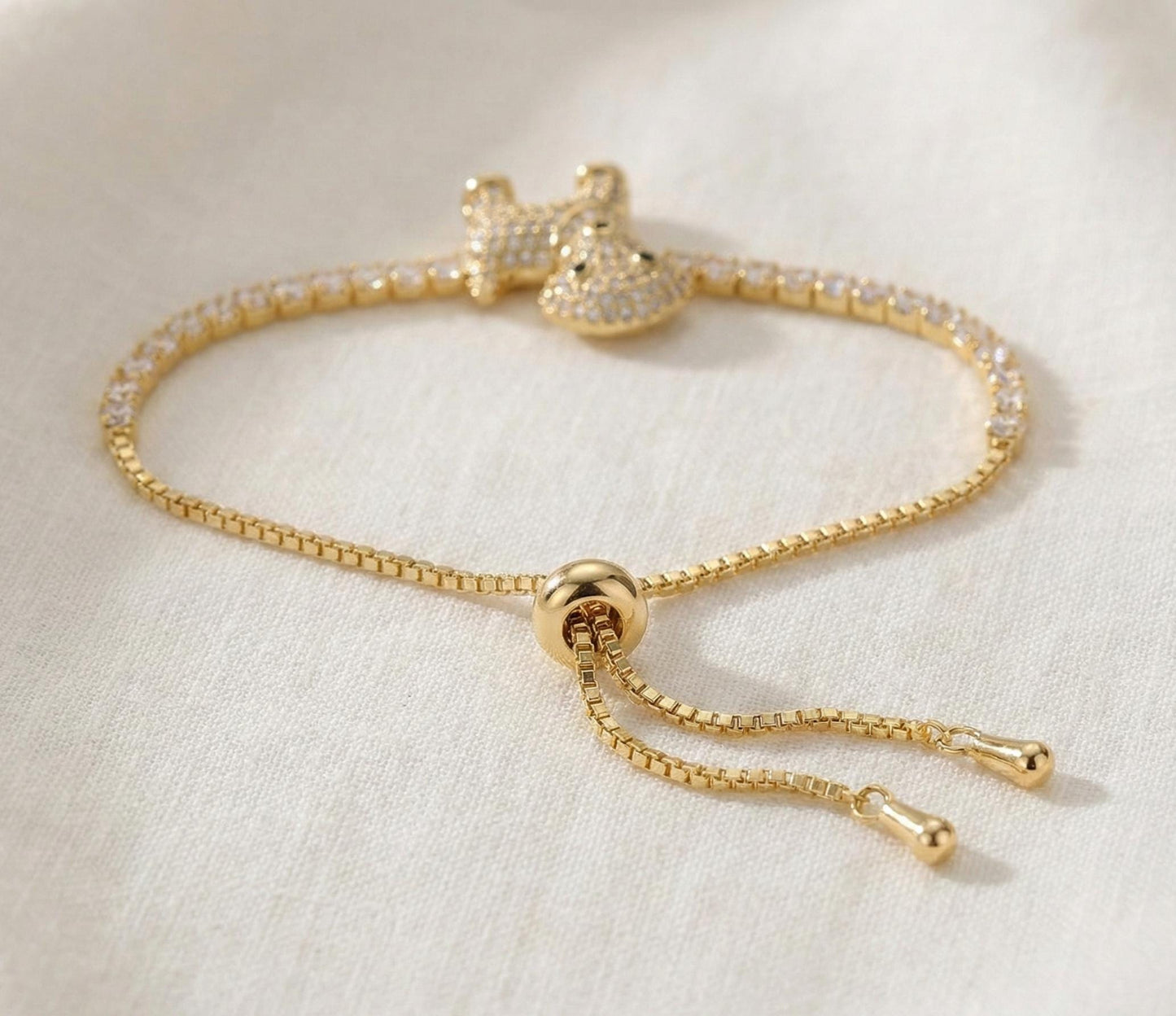 Crystal Pavé Puppy Bracelet