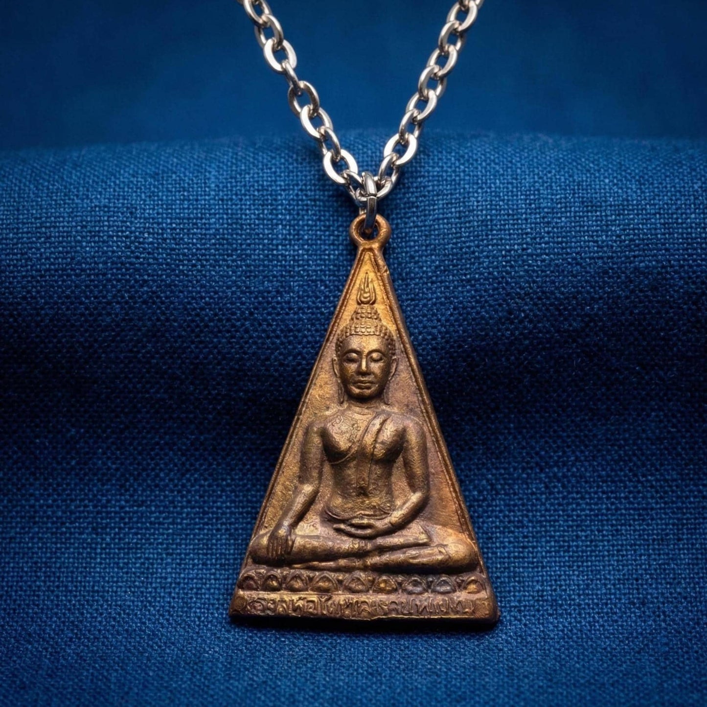 Thai Buddha Amulet Necklace