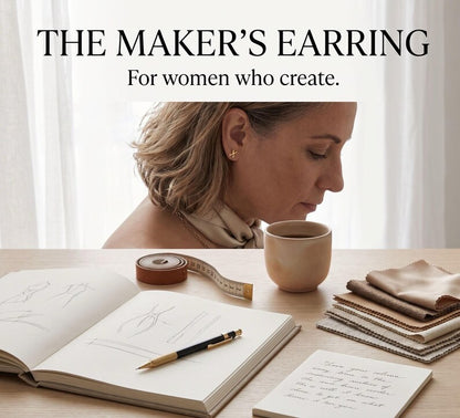 Scissors stud earrings gold silver rose gold options