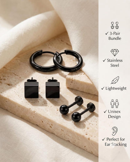 Modern Ear Stack Set pieces - VEESA BY N