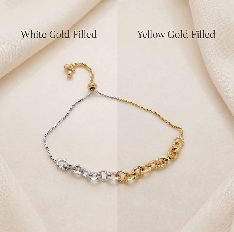 Adjustable Chain Bracelet layered - VEESA BY N