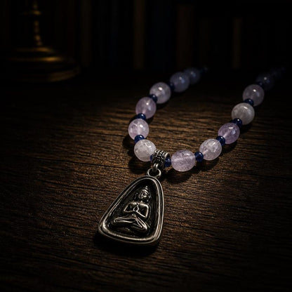 Mindfulness pendant necklace detail 14